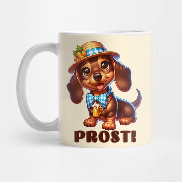 Oktoberfest Dachshund Prost! by HolidayBug